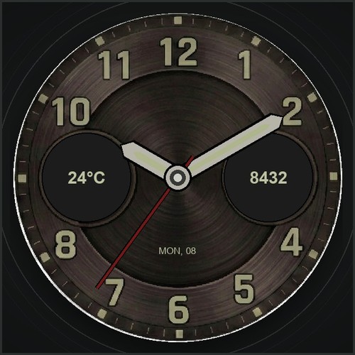 Machined Dial Analog