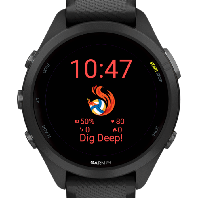 Volleyball Watch Face- Sports Stats · Screenshot 1