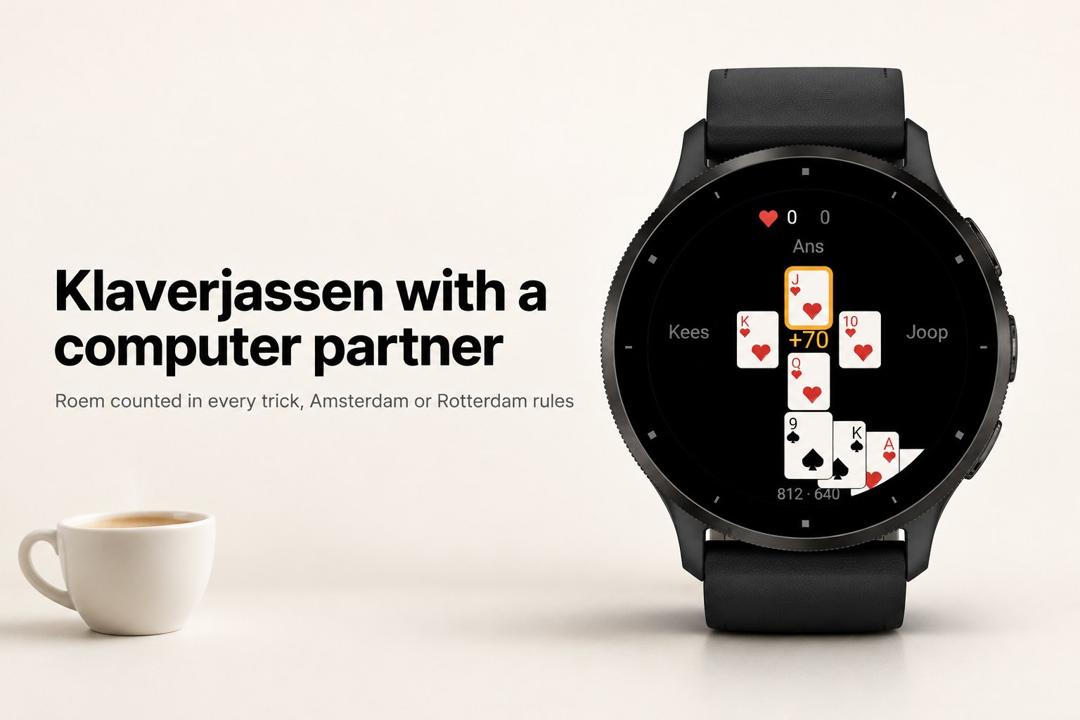 Roem - Klaverjassen card game · Screenshot 0