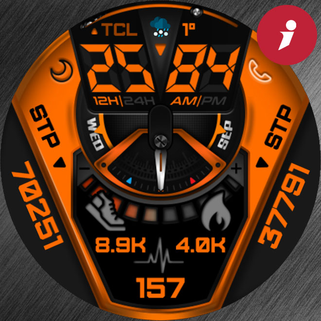 iFacer – REV METER (O) · Screenshot 2