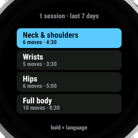 Stretch Studio - Guided Routines · Screenshot 0