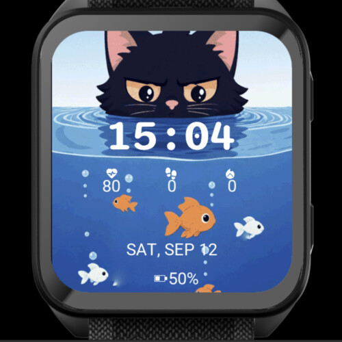 Cat Fishing Animated · Screenshot 1