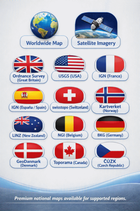 Awesome Maps (Free Topo Map & Routes + Offline) · Screenshot 3