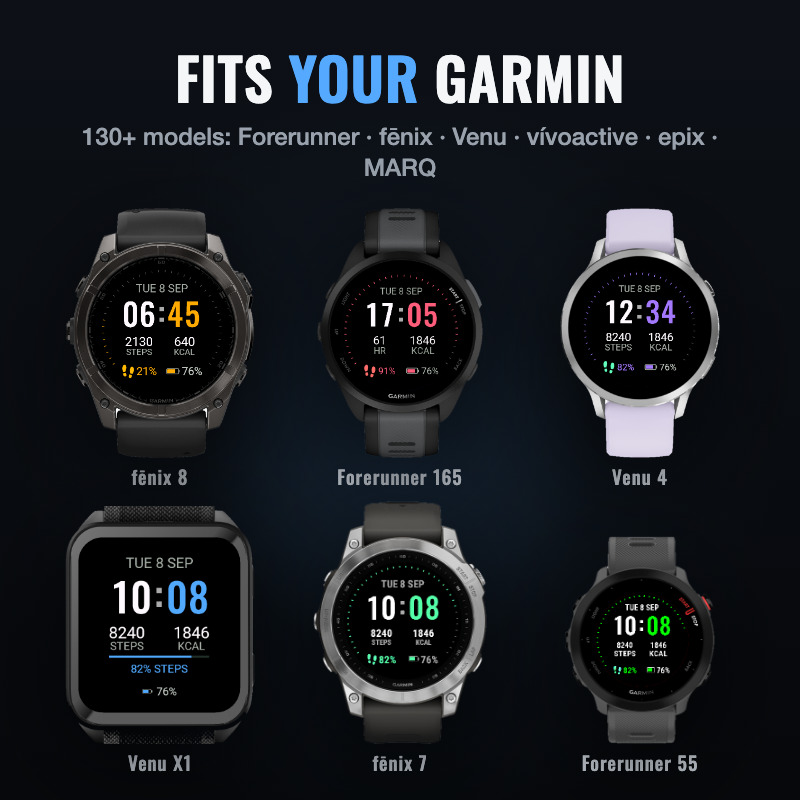 Common Ground: Bold Digital Watch Face · Screenshot 4