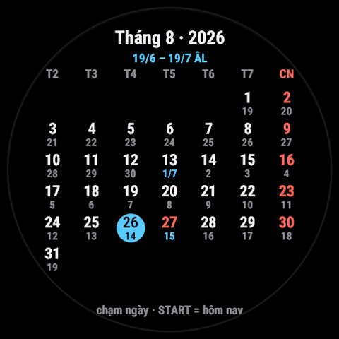 Lunar Calendar - Am Lich · Screenshot 0