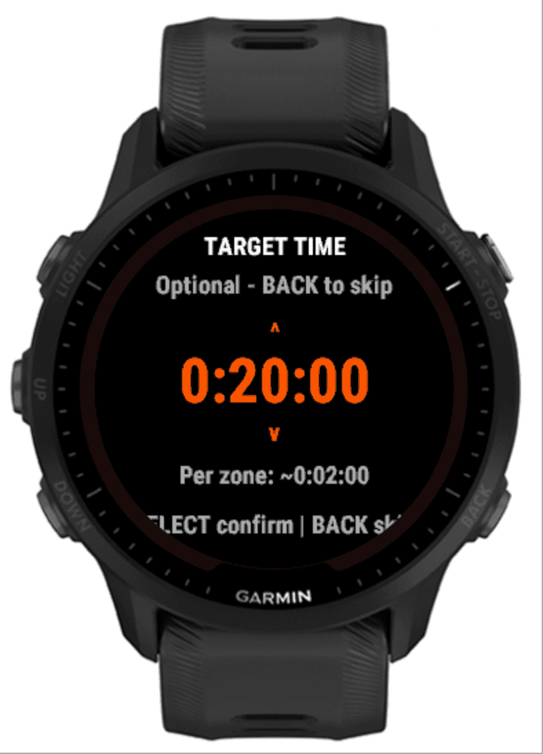 DEKA Race Tracker - Stopwatch & Splits · Screenshot 2