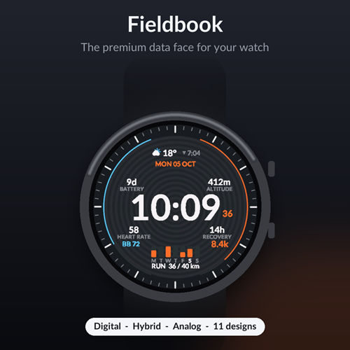 Fieldbook - 高端数据表盘 · Screenshot 0