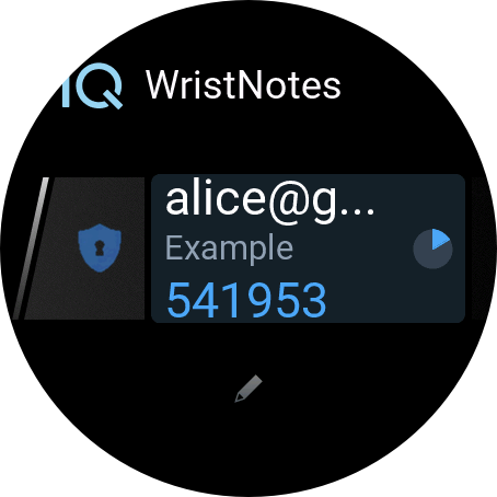 2FA4G Authenticator: TOTP & OTP Watch Sync 2