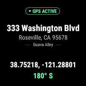 GPS Coordinate Location: LOC8 · Screenshot 0