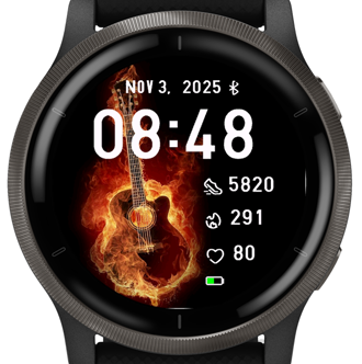 Flaming Guitar · Screenshot 0