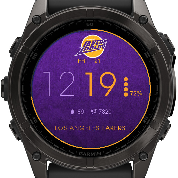 Los Angeles Lakers LA NBA Basketball Watch Face · Screenshot 2