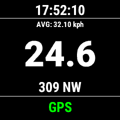 JustSpeedometer: see your speed · Screenshot 0