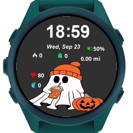 White Ghost Orange Hat Pumpkin · Screenshot 2