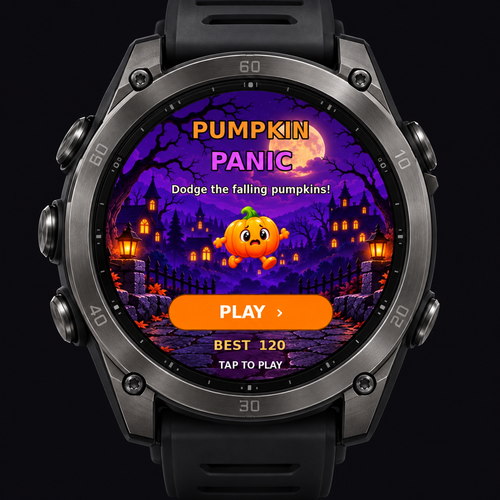 Pumpkin Panic: Dodge, duck, survive! · Screenshot 0