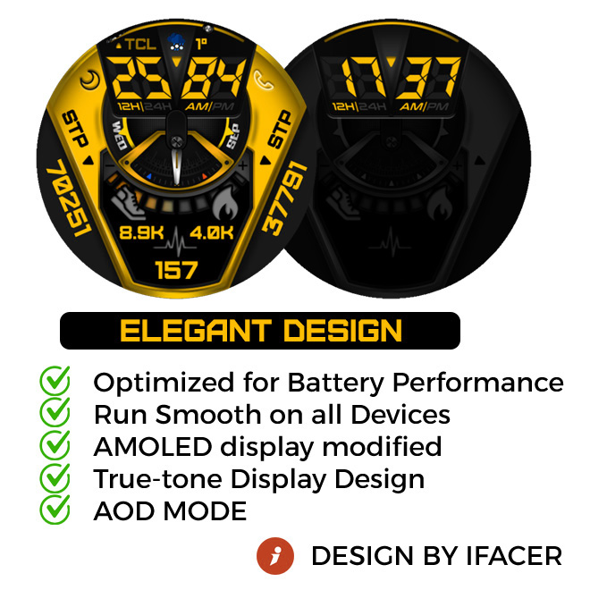 iFacer – REV METER (Y) · Screenshot 1
