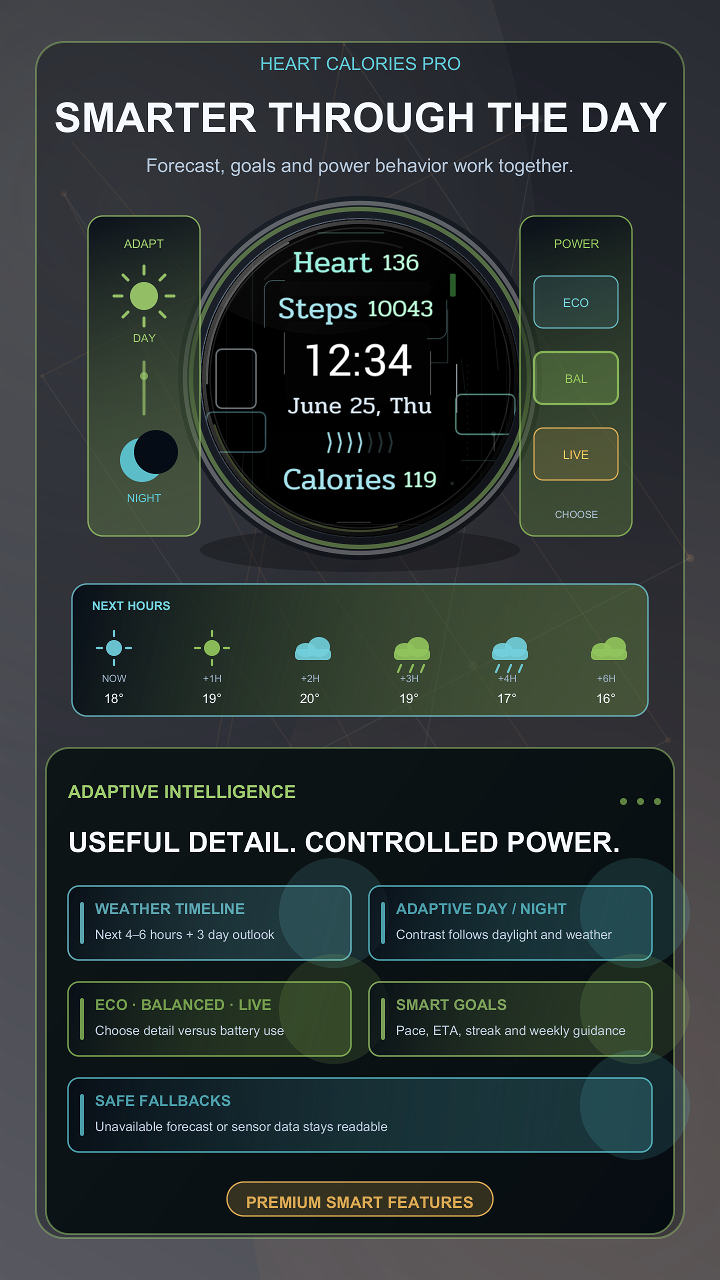 Heart Calories Pro · Screenshot 2