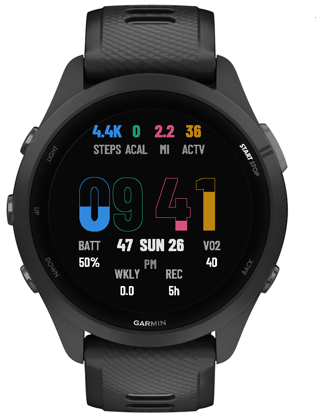 Goals Time — Activity Progress Watch Face 2