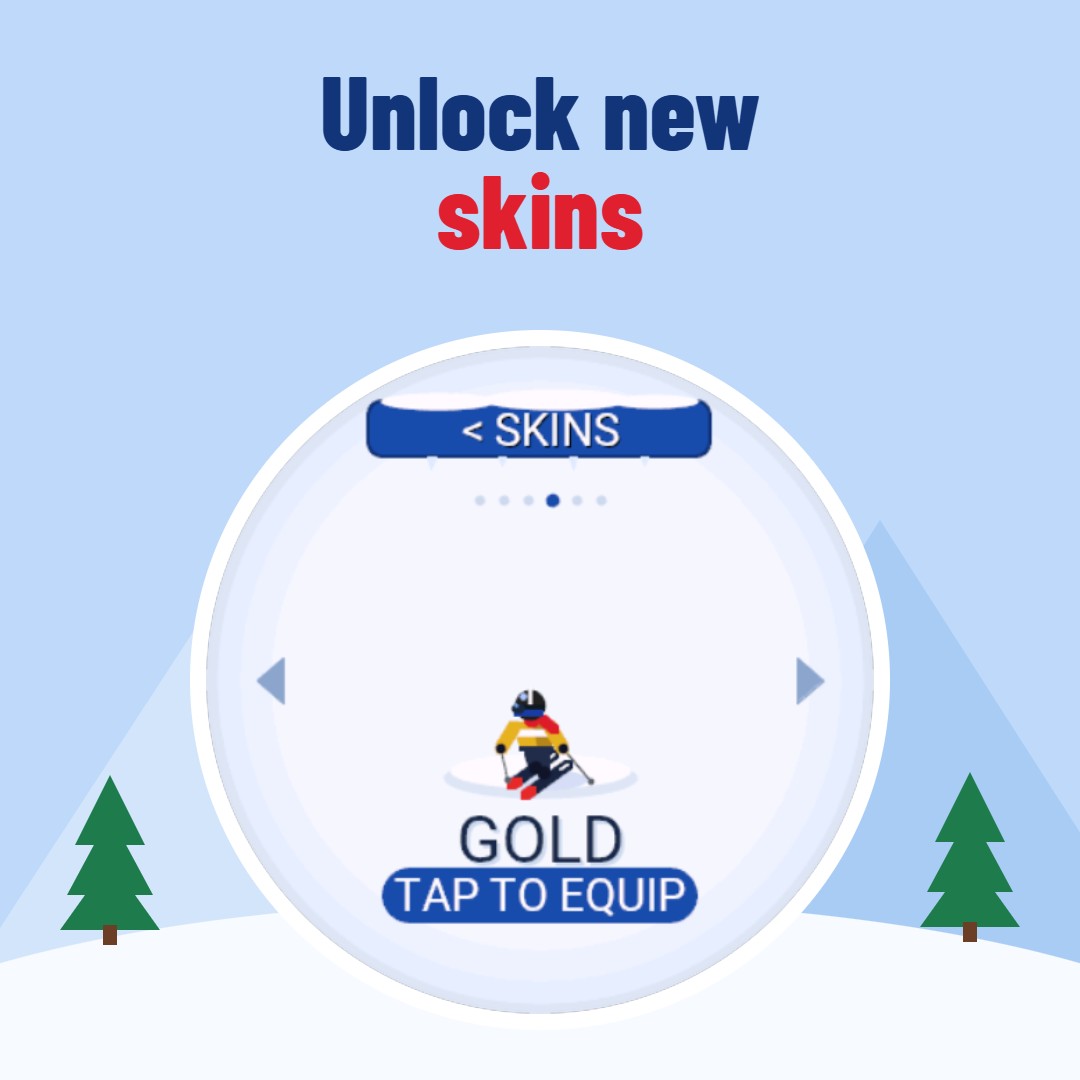 Ski Game: Yeti Chase · Screenshot 2