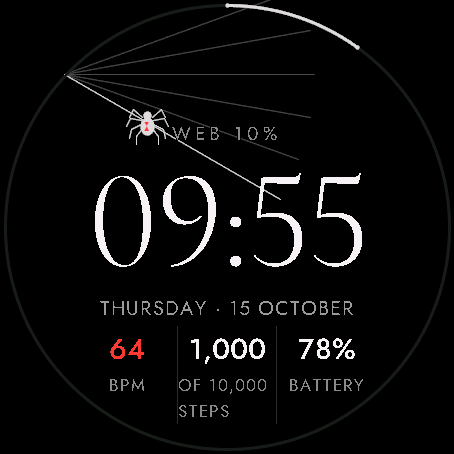 Halloween Spider Web · Screenshot 2