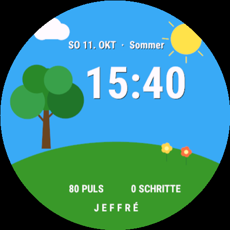 Jeffré Jahreszeiten · Skærmbillede 1