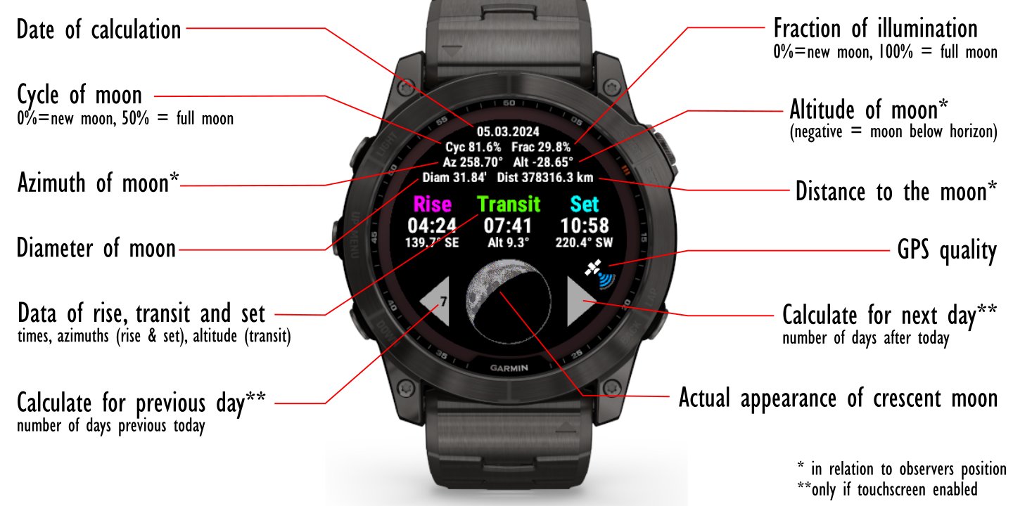 Moon App & Simulator · Screenshot 0