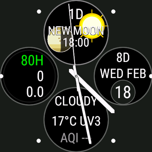 AstroWatchFace v4.0.0 · Screenshot 0