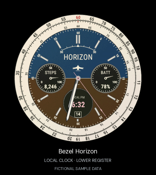 Bezel Horizon · Screenshot 2