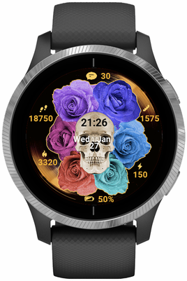 Skull with Flowers · Screenshot 0