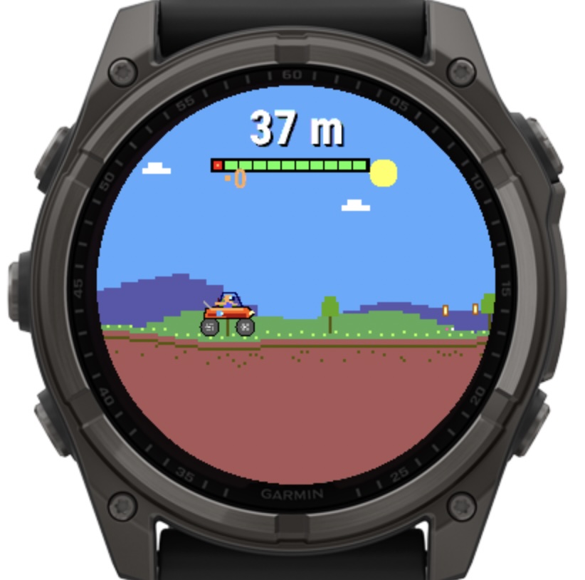 Bumpy Ride: Step-Powered Hill Climb · Screenshot 3