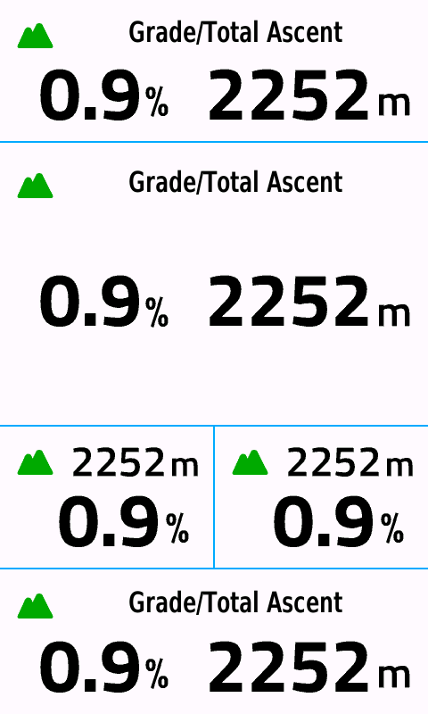 zzGrade (Grade+Altitude or Total Ascent) screenshot 1