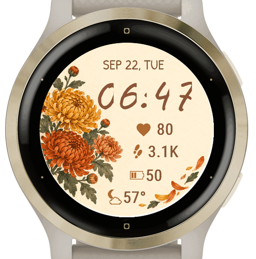 Autumn Mums · Screenshot 2