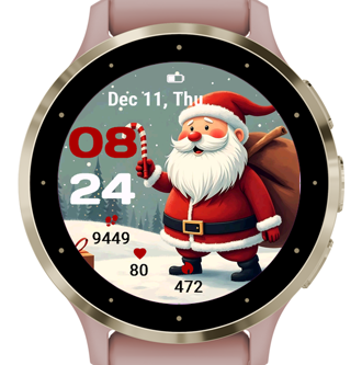 Santa Clock · Screenshot 2