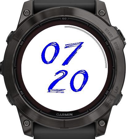 Quarters Watch Face · Screenshot 1