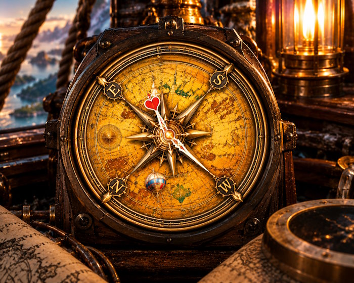Quiet Relics: The Cartographers Compass · Screenshot 2