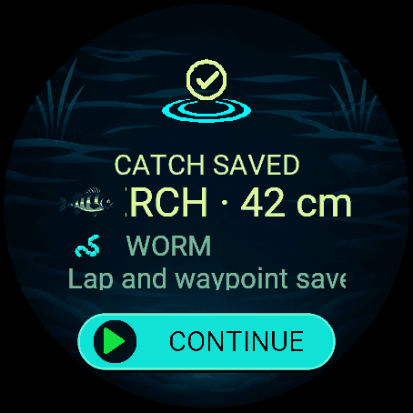 CatchLog - fishing tracker · Screenshot 1