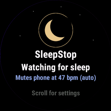SleepStop · Screenshot 0