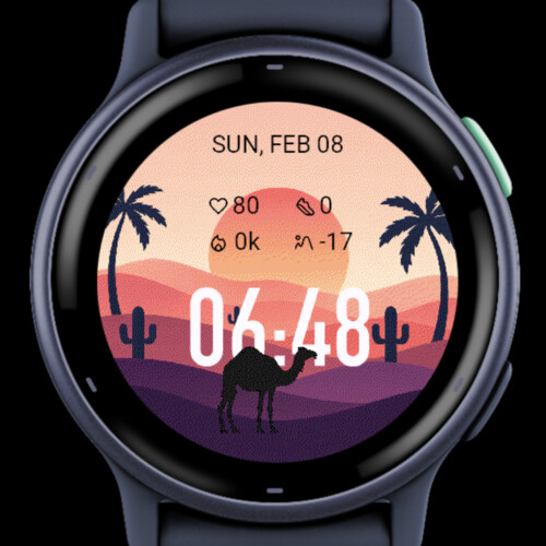 Sunset Desert Layers 5