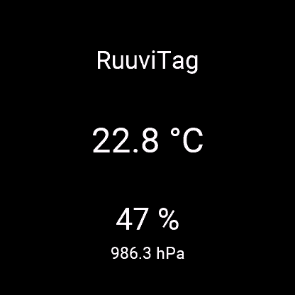 RuuviReader - Environment Monitor · Screenshot 1