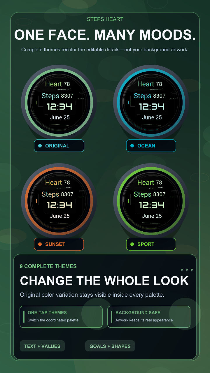 Steps Heart · Screenshot 4