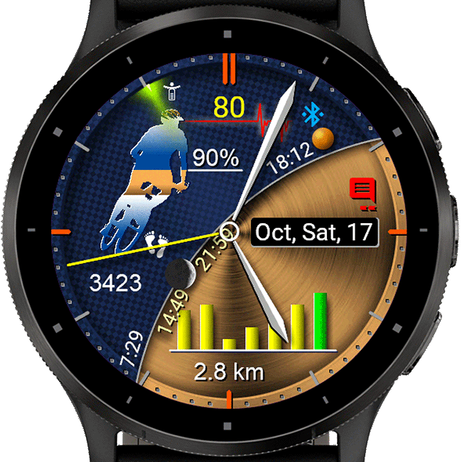 Analog Switch Sports AMOLED · Screenshot 2