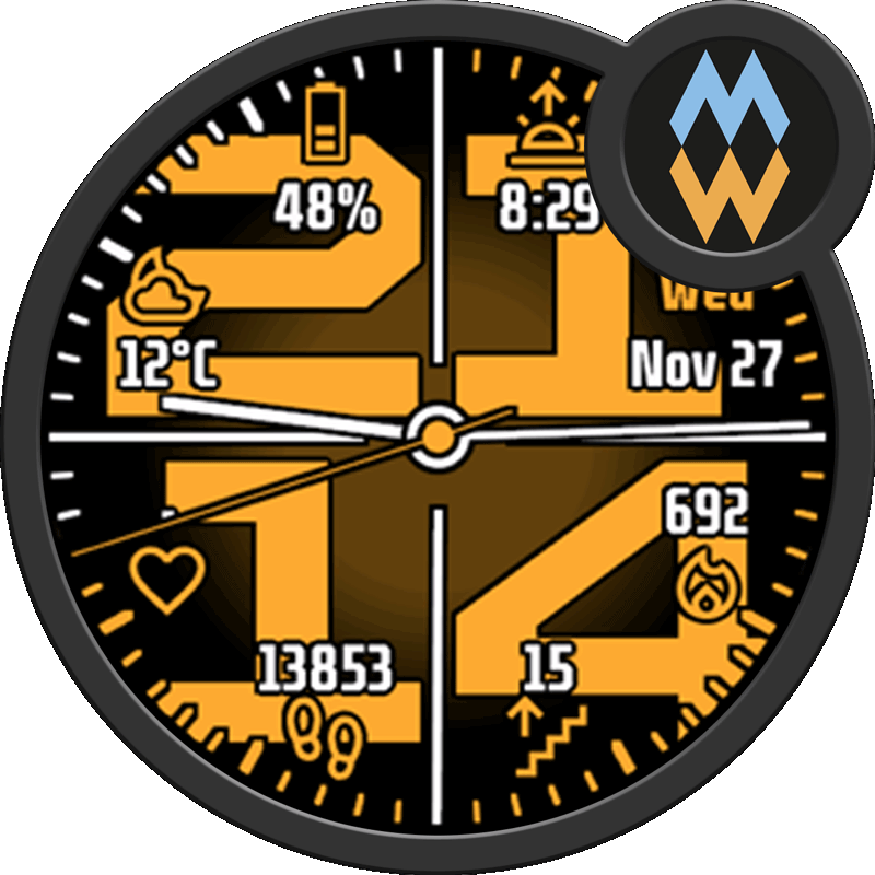 Substance watch face screenshot 2