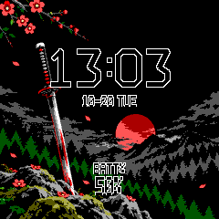 Demon Slayer S1 · 005 Garmin watch face