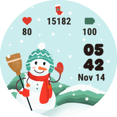 Snowman Animated · Screenshot 0