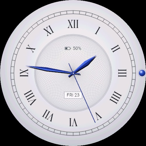 Bulle Classic Roman Dress Watch Face · Screenshot 0