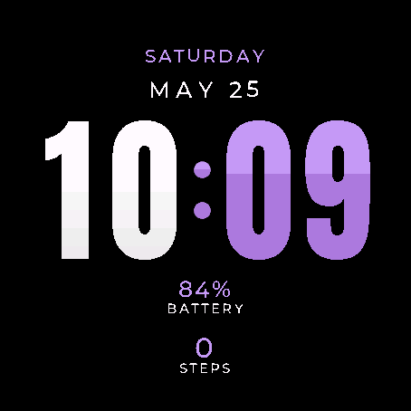 Purple Pulse: Data-Rich Digital · Screenshot 1
