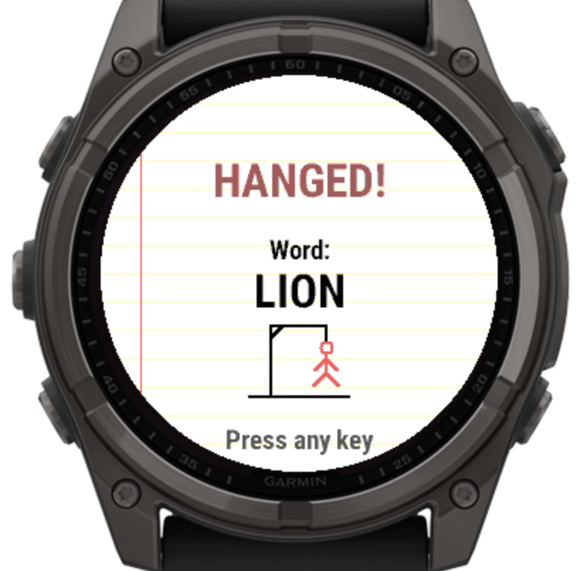Hangman - Word Guess · Screenshot 1