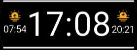 Simple F965 Watch Face · Screenshot 1