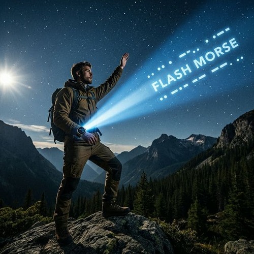 Flash Morse · Screenshot 2