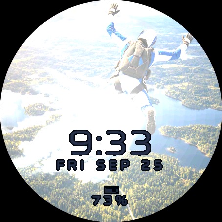 Freefall – Skydive Watch Face · Screenshot 1