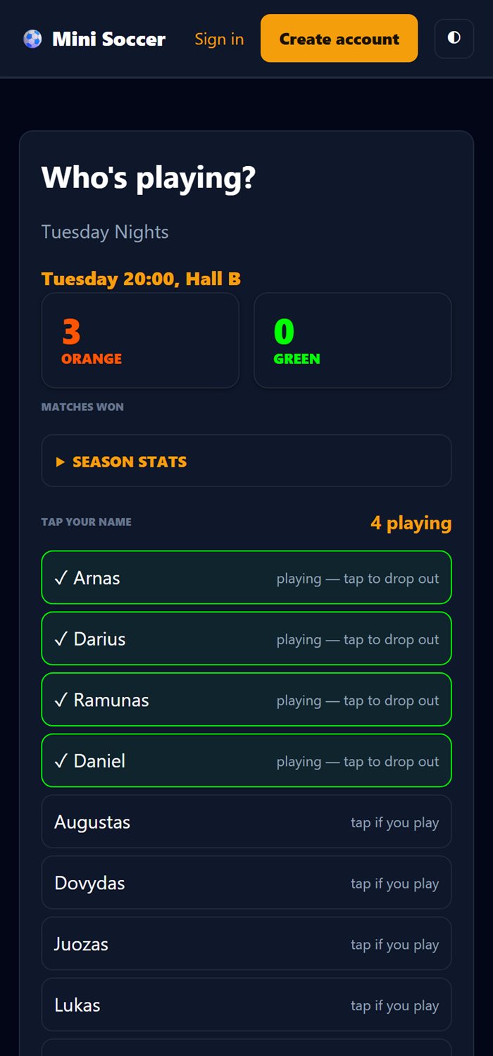 Mini Basketball Pro — Connect IQ upload sheet · Screenshot 4